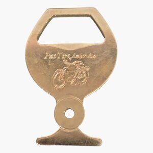 New Belgium Fat Tire Amber Ale Metal Bottle Opener Fort Collins Colorado